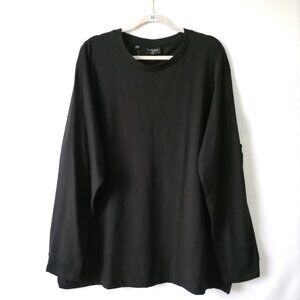 NWT Jachs New York COSTCO D39 Womens Black Crew Neck T-Shirt Plus Size XXL